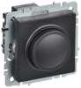 Светорегулятор нажимной IEK BRITE 600Вт черный СС10-1-0-БрЧ BR-D20-0600-K02