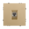 Розетка Ethernet RJ45 Cat.6, золотой Kollinger Eclipse EC-017GD EC-017GD