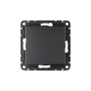 Выключатель Systeme Electric AtlasDesign Smart SBER Zigbee 2-клавишный с нейтралью 10А, схема 1 (карбон) ATN001017Z