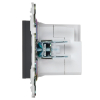 Розетка USB A+C 18Вт IEK SKANDY SK-R13G (графит) SK-U22-018-K53
