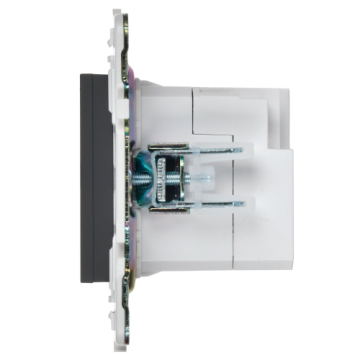 Розетка USB A+C 18Вт IEK SKANDY SK-R13G (графит) SK-U22-018-K53