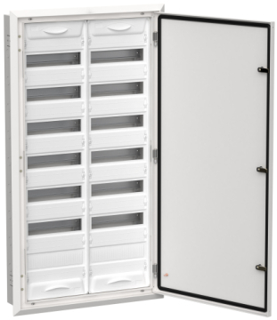 Щит металлический встраиваемый IEK TITAN 5 ЩРв-168 (2х7х12) 1130х625х130 IP31 белый TI5-50-V-2X084-31