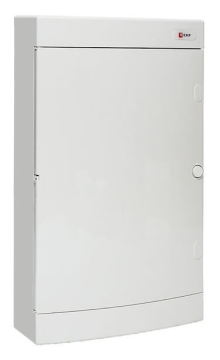 EKF Щит слаботочный навесной Unix белая дверь 3 габарит IP40 PROxima ux-3m-nw