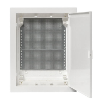Cлаботочный щит EKF PROxima Nova 2 ряда с пластиковой дверью IP40 nv-mb-pd-2