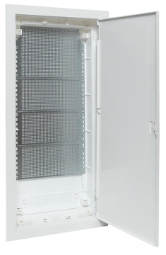 Cлаботочный щит EKF PROxima Nova 4 ряда с пластиковой дверью IP40 nv-mb-pd-4