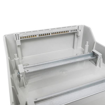 Щит навесной EKF 36 модуей Unix65 IP65 ux65-36-n