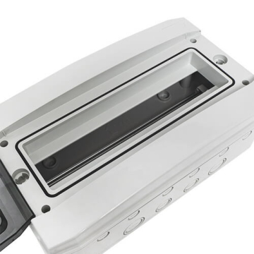 Щит навесной EKF 18 модулей Unix65 IP65 ux65-18-n