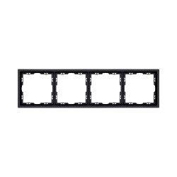 Рамка 4-постовая, черный матовый Kollinger Eclipse EC4BK EC4BK