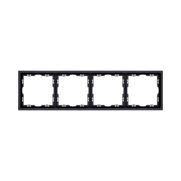 Рамка 4-постовая, черный матовый Kollinger Eclipse EC4BK EC4BK
