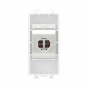 Компьютерная розетка DKC Avanti RJ-45 без шторки кат. 6 экранированная 1 модуль (белое облако) 4400791