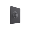 Светорегулятор SE Systeme Infinity TRIAC c выключателем 300Вт (вулканический пепел) FSE000721