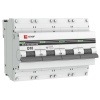 Автоматический выключатель EKF PROXIMA ВА 47-100 4Р 10А 10кА (х-ка D) mcb47100-4-10D-pro
