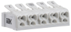 IEK Клемма пружинная соединительная КСП5-3L+N+PE UKZ-B06-5P-F0-E0-10