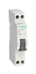 Дифференциальный автомат Systeme Electric City9 Set АВДТ 1П+Н C25 30mA тип A 6 kA (х-ка C) 18мм C9D73625