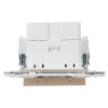 Розетка USB A+C 3,1А IEK SKANDY SK-R14Sh (шампань) SK-U22-D31-K37