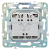 Выключатель 2-клавишный IEK SKANDY 10А SK-V04G (графит) SK-V20-0-10-K53