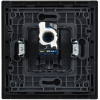 Розетка компьютерная FORTE&PIANO RJ45 кат.6 FP131M (металл черный) FP-K10-2-M-K02