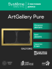 Рамка ArtGallery Pure SE двухместная металл (золото) GAL312402