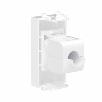 Компьютерная розетка DKC Avanti RJ-45 без шторки кат. 6 1 модуль (Белое облако) 4400691