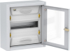 Корпус металлический IEK TITAN 5 ЩРн-12 12 мод. прозрачная дверь IP31 УХЛ3 MKM16-N-012-31-Z-U