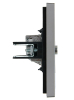 Розетка TV оконечная FORTE&PIANO FP528 (сталь) FP-A10-O-K46