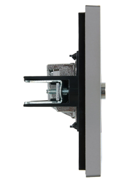 Розетка TV оконечная FORTE&PIANO FP528 (сталь) FP-A10-O-K46