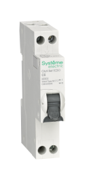 Дифференциальный автомат Systeme Electric City9 Set АВДТ 1П+Н C6 30mA тип AC 6 kA (х-ка C) 18мм C9D38606