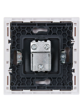 Розетка TV проходная FORTE&PIANO FP229 (белый) FP-A10-P-K01