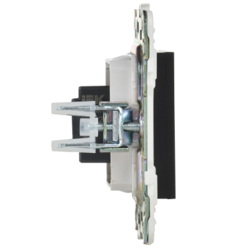 Розетка HDMI IEK SKANDY  SK-H01Bl (черный) SK-H10-K02