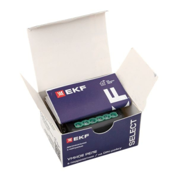 EKF Умное реле в подрозетник 2-канальное с нейтралью Zigbee Connect Select. ssh-2g-zb