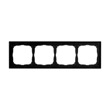 Рамка ArtGallery Pure Systeme Electric четырехместная камень (графит) GAL373104