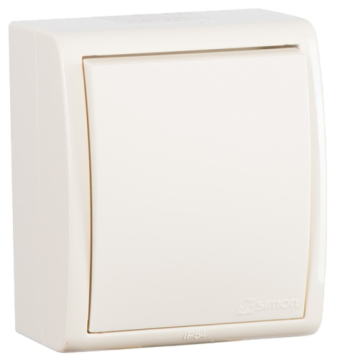 Выключатель Simon 15 Aqua IP54 (слоновая кость) 1594101-031