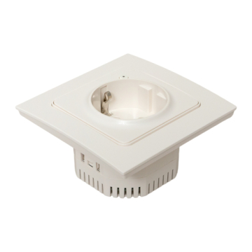 Умная розетка EKF Стокгольм 1-местная 16А белый Zigbee Сonnect RCS-ST16-WD-ZB