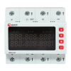 Трехфазное реле напряжения и тока с дисп. MRVA 63A EKF MRVA-3-63A-v2