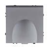 Розетка штепсельная SCHUKO 16A/250 В с крышкой, серый Kollinger Eclipse EC-015GY EC-015GY