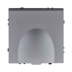 Розетка штепсельная SCHUKO 16A/250 В с крышкой, серый Kollinger Eclipse EC-015GY EC-015GY