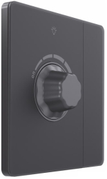 Светорегулятор SE Systeme Infinity TRIAC c выключателем 300Вт (вулканический пепел) FSE000721