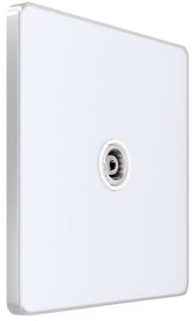 Розетка телевизионная TV SE Systeme Infinity 5-1000MГц (арктический лед) FSE000191