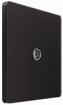 Розетка телевизионная TV SE Systeme Infinity 5-1000MГц (полярная ночь) FSE001091
