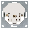 Розетка с заземлением со шторками Jasmart G 16A USB A+C 25W (черный матовый) G5501USB-25PB