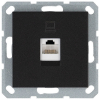 Розетка информационная RJ 45 кат 5е Jasmart G (антрацит) G6105B