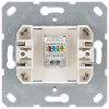 Розетка информационная RJ 45 кат 5е Jasmart G (мокко) G6105Z