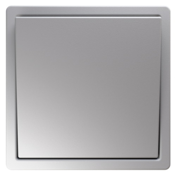 Выключатель проходной одноклавишный Jasmart FD (soft touch) (матовый белый) FD3012PWM