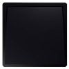 Розетка Jasmart FD с крышкой 16А (soft touch) (черный матовый) FD5505PBM