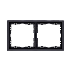 Рамка 2-постовая, черный матовый Kollinger Eclipse EC2BK EC2BK