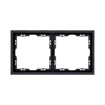 Рамка 2-постовая, черный матовый Kollinger Eclipse EC2BK EC2BK