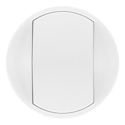 Лицевая панель Legrand Celiane для выключателя или переключателя с кольцевой подсветкой (белая) 065004