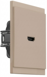 Розетка KRANZ SETE HDMI с рамкой (кашемир) KR-79-0725-2