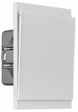 Выключатель Kranz SETE 1 кл 10А с рамкой (жемчуг) IP20 KR-79-0705-1