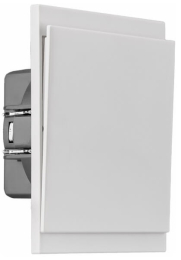 Проходной выключатель Kranz SETE 1 кл 10А с рамкой (жемчуг) IP20  KR-79-0708-1